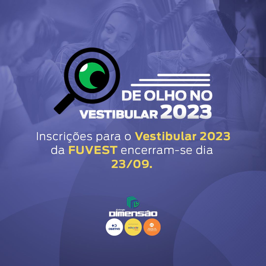 Inscrições Para O Vestibular Da Fuvest Encerram-se Dia 23/09 - Dimensão ...